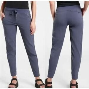 Athleta Headlands Hybrid Trek Jogger Medieval Violet Athletic 12 / Large